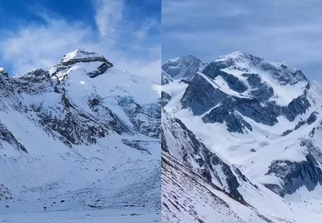 Adi Kailash Om Parvat Aerial Darshan