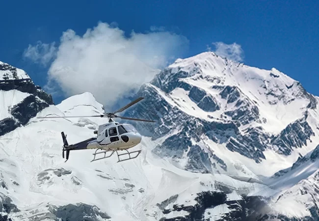 Adi Kailash Om Parvat by Helicopter